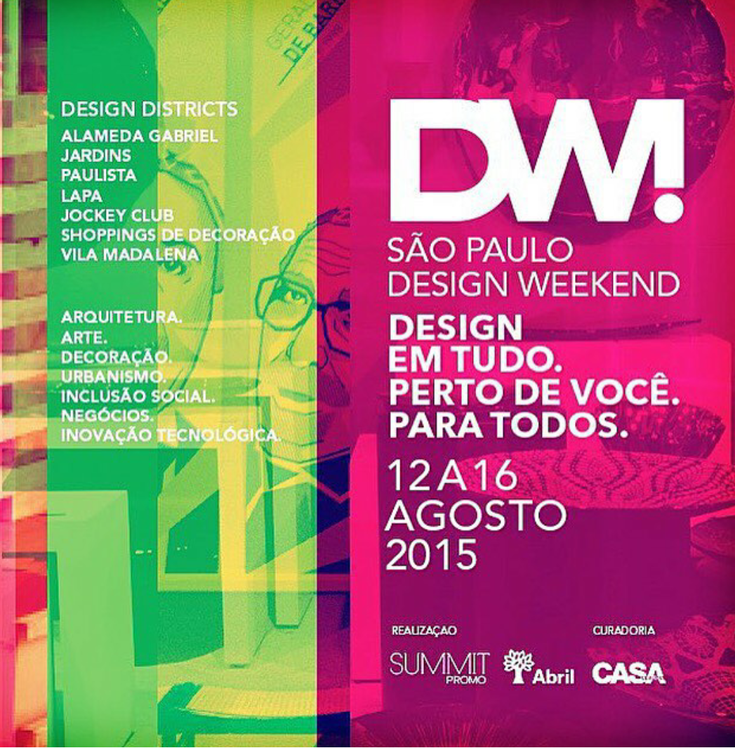 Evento: São Paulo Design Weekend 2015
